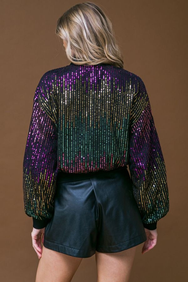 Sequin Party Bomber