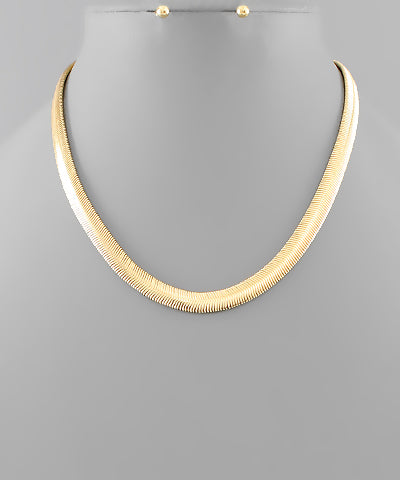 8mm Snake Chain Necklace