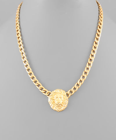 Lion Chain Necklace