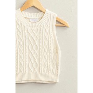 Clara Cable Knit Top