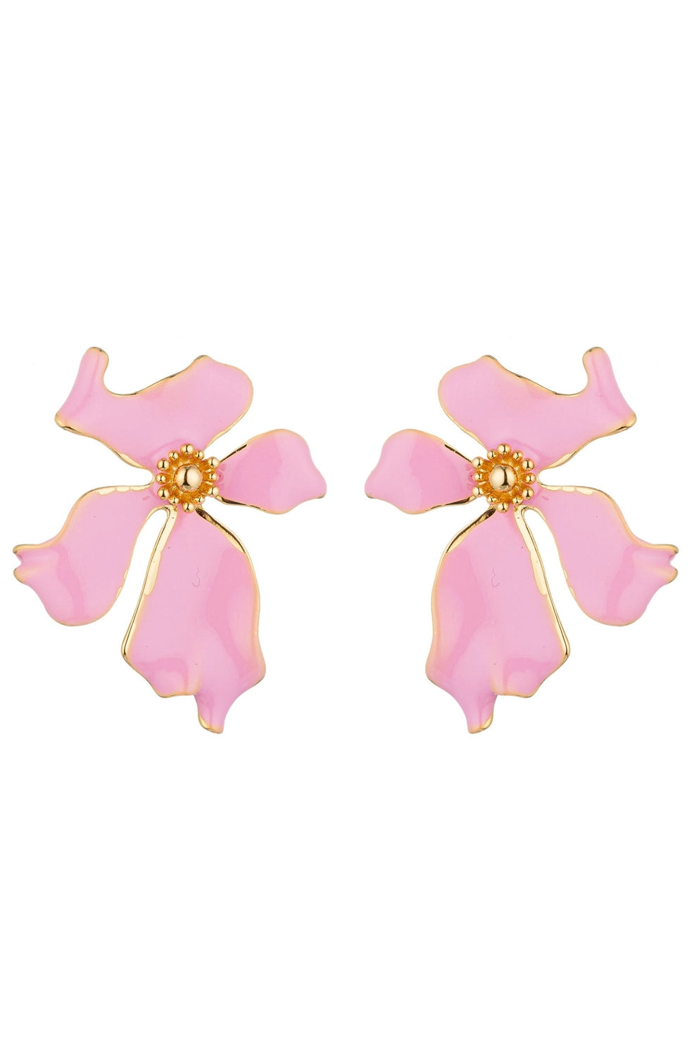 Parisian Pink Floral Earrings