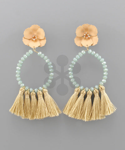 Blossom Tassel Earrings