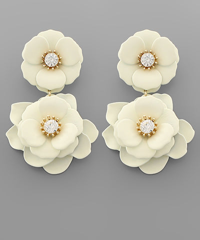 Double Bloom Earrings