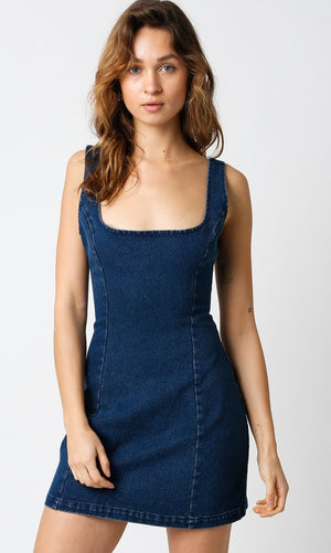 Regan Denim Mini Dress